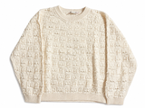 Bonpoint ivory cherry knit jumper sweater size 10 years children