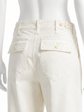Polo Ralph Lauren The Ricky Pant Ecru Cotton Trousers – Size US 6 ladies