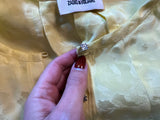 Zadig & Voltaire Rodji Silk Yellow Dress Size M medium ladies