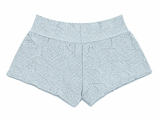 SUNDAY SAINT-TROPEZ MINI SHORTS AQUA SIZE S small LADIES