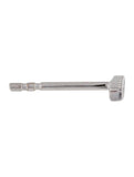 14K 14ct 585 White Gold Diamond Bar Stud Earrings LADIES