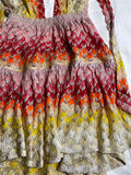 Missoni Mare Metallic Crochet-Knit Swimsuit & Mini Dress Set – Size IT 44 ladies