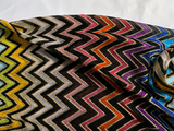 Missoni Multicolour Zigzag Metallic Knit Short Kaftan – Size M ladies