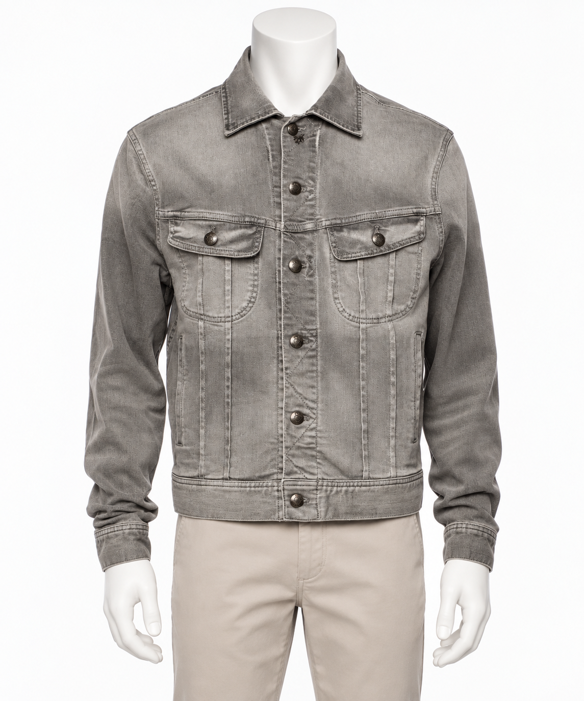 Ralph Lauren Collection Men’s Grey Denim Jacket – Size M men