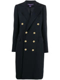Ralph Lauren Collection Wellesly virgin wool coat dress size US 4 S small ladies