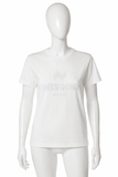 Missoni Milano White Embroidered Logo T-Shirt – Size M ladies