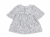 Bonpoint Black and White Cherry Print Cotton Blouse Size 14 years children
