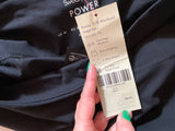 Sweaty Betty Power 7/8 Gym Leggings - Black size M medium ladies