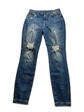Dolce & Gabbana Audrey distressed blue jeans size I 44 US 8 UK 12 L large ladies