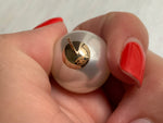 CHANEL XL Pearl CC Large Stud Earrings Sold Out ladies