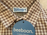 Beeboon Boys Long Sleeve Gingham Shirt size 4 years children
