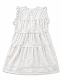 White Eyelet Babydoll Beach Dress Ladies