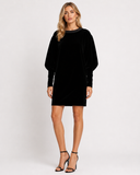 Chanel 2020 Black Velvet Dress Size F 34 UK 6 US 2 ladies