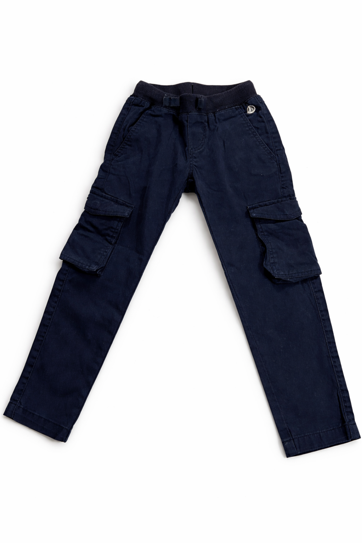 Petit Bateau Navy Cargo Pants Trousers Size 4 years 104cm children