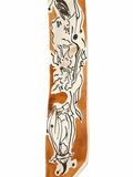 Christian Dior Silk Mitzah ABCDIOR “T” Scarf ladies