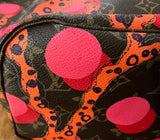 LOUIS VUITTON Monogram Ramages Neverfull MM Bag Handbag ladies