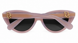 Dior Oblique B2I Pastel Pink & Blue Butterfly Sunglasses ladies