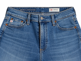 AG Adriano Goldschmied Mari Mid-Rise Crop Slim Straight Jeans ladies
