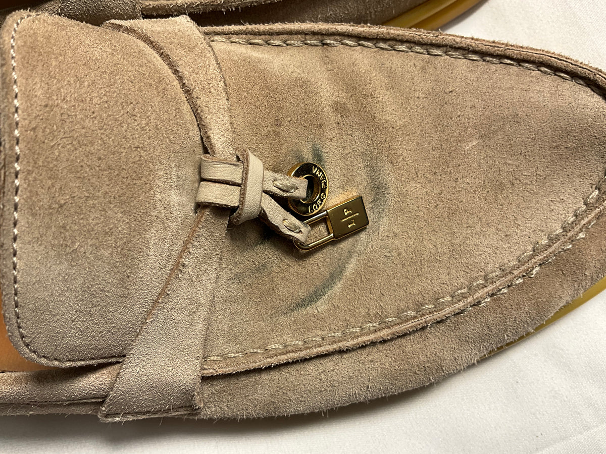 Loro Piana Summer Walk Suede Leather Loafers – Size 36 ladies