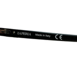 La Perla Half Frames Black Sunglasses Ladies