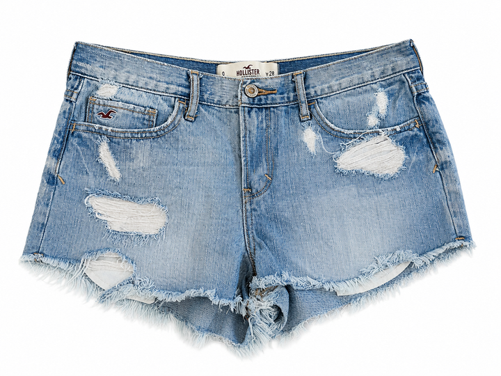 Hollister Distressed Denim Shorts – Size W29 ladies