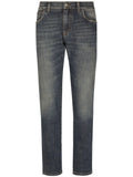 Dolce & Gabbana logo skinny jeans denim size I 48 men