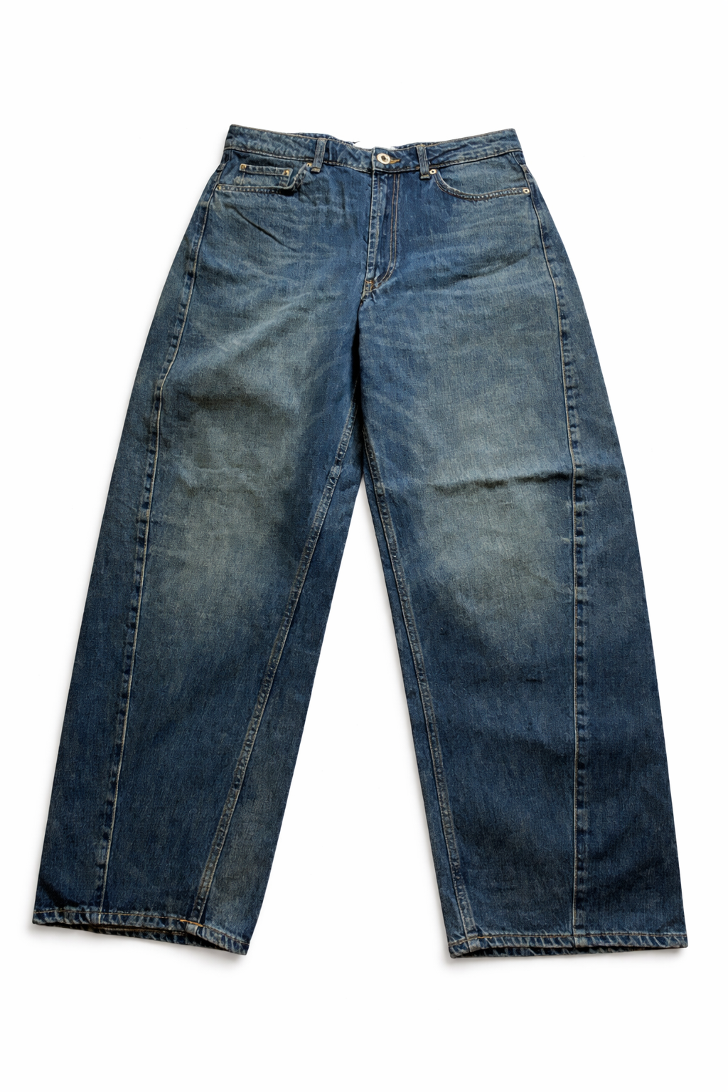 Zara BAGGY BARREL MID-WAIST JEANS Size M MEDIUM LADIES