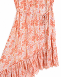 Zimmermann Kaleidoscope Picnic Midi Dress – Geranium Blush ladies