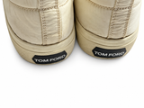 Tom Ford Men’s Cream Canvas Sneakers – Size 9 / EU 43 men
