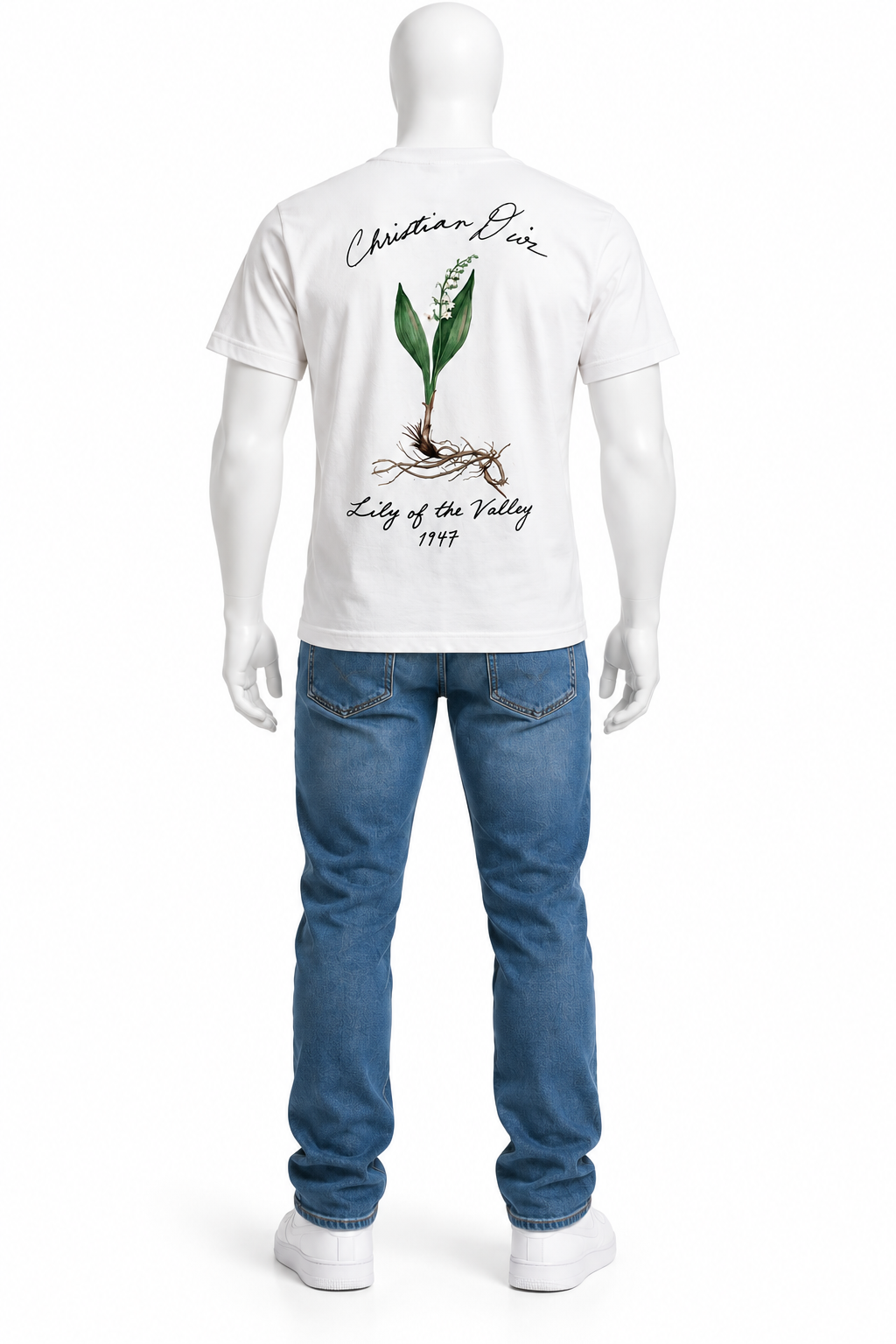 Christian Dior Lily of the Valley 1947 Men’s T-Shirt – Size S men