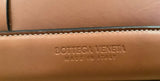 BOTTEGA VENETA French Calfskin Large Intrecciato Arco 33 Wood Brown Bag Handbag ladies
