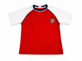 Lot of 2 Boys’ T-Shirts – Blue Ninja & Red Arsenal | Sizes 140 & 7–8 Years children