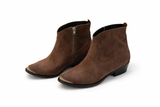 Golden Goose Handmade Suede Leather Young ankle boots in dark brown Size 38 ladies
