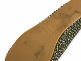 Le Silla Gilda Crystal-Embellished Mesh Mary Jane Ballet Flats – Size 38½ ladies