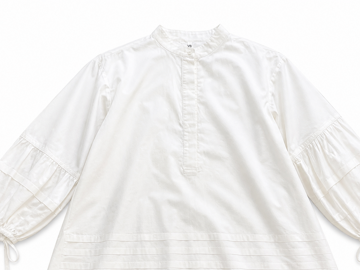VVB Victoria Beckham White Mini Shirtdress size UK 8 US 4 S small ladies