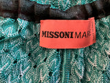 Missoni Mare knit halter neck green jumpsuit size I 42 UK 10 US 6 ladies