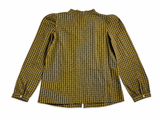Bonpoint Girls’ Checked Ruffle Blouse 14 years children