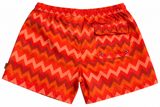 Missoni Mare Red & Orange Zigzag Swim Shorts – Size M men