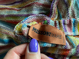 Missoni Mare Striped Metallic Knit Jumpsuit – Size IT 42 ladies