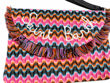 MC2 Saint Barth Woven Clutch Bag