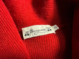 Bonpoint Red Wool Blend Cardigan – Size 4 Years children