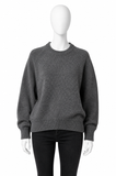 Uniqlo Grey Wool-Blend Oversized Knit Jumper size M medium ladies