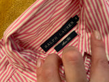 Ralph Lauren Slim Fit Striped Shirt Size US 4 UK 8 S small ladies