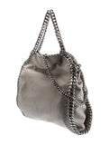 STELLA MCCARTNEY Falabella Fold Over Tote Grey Bag Handbag ladies