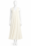 Eres Equinoxe Silk & Cotton Maxi Dress ladies