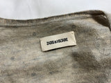 Zadig & Voltaire Daffy Crystal Embellished 100% Cashmere Cardigan – Size S ladies