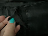 SPRWMN BLACK LEATHER HIGH-WAISTED LEGGINGS PANTS TROUSERS SIZE M LADIES