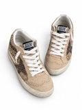 Golden Goose Midstar Gold Glitter & Suede Trainers – EU 36 ladies