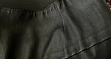 SPRWMN BLACK LEATHER HIGH-WAISTED LEGGINGS PANTS TROUSERS SIZE M LADIES