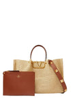Valentino Garavani Medium Summer Tote Bag in Straw Handbag Bag Ladies